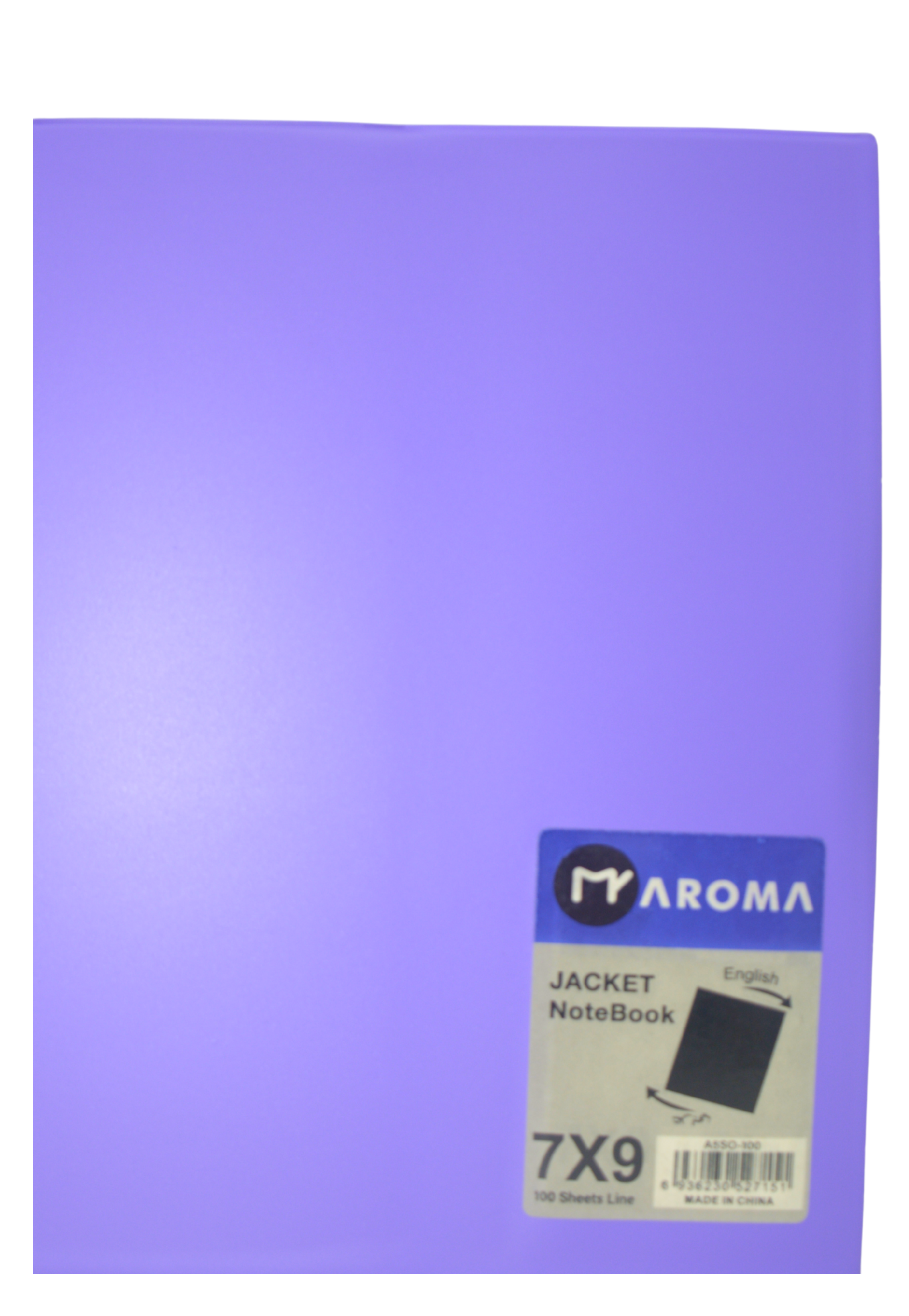 AROMA JACKET NOTEBOOK 100SHT 7X9