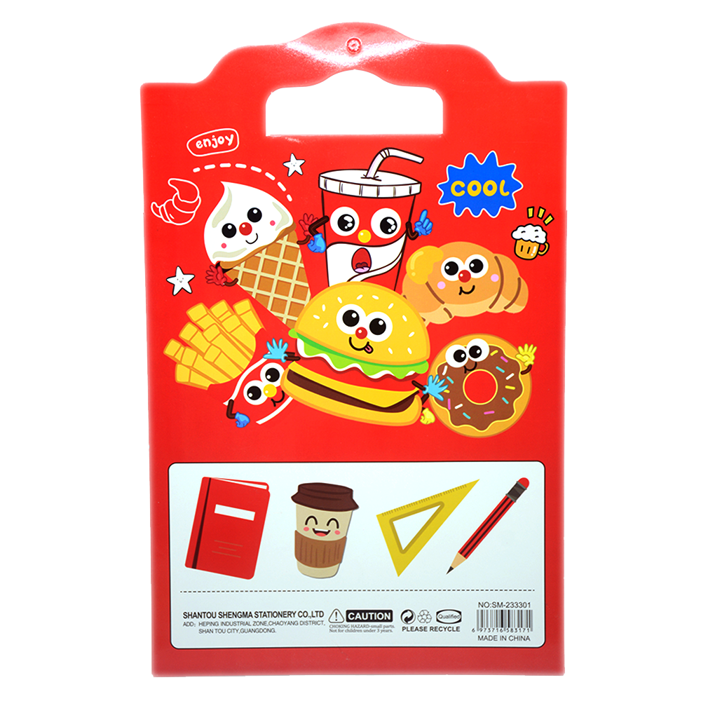 SHENGMA NAME STICKERS 10PCS SET -ASSTD CHARACTER