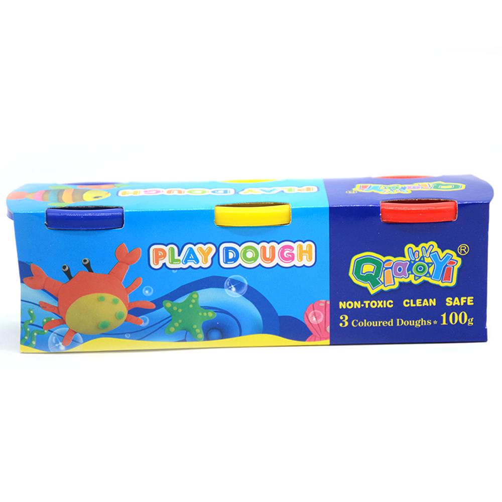 معجون ملون للعب * 3 COLOURED PLAY DOUGH 3X100G