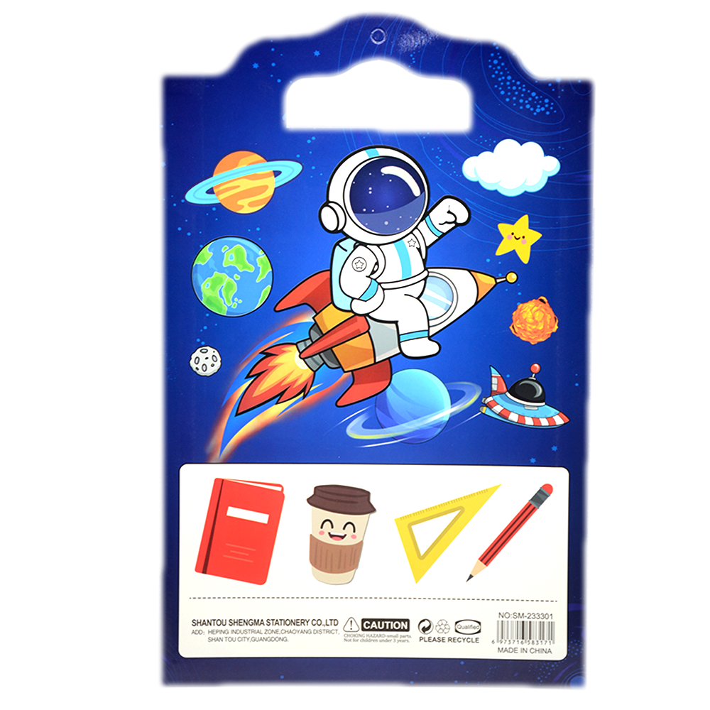 SHENGMA NAME STICKERS 10PCS SET -ASSTD CHARACTER