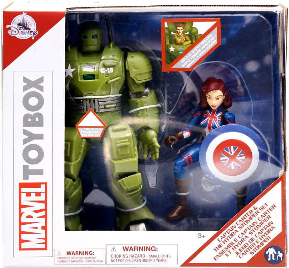 MARVEL TOYBOX CAPTAIN CARTER & THE HYDRA STOMPER SET