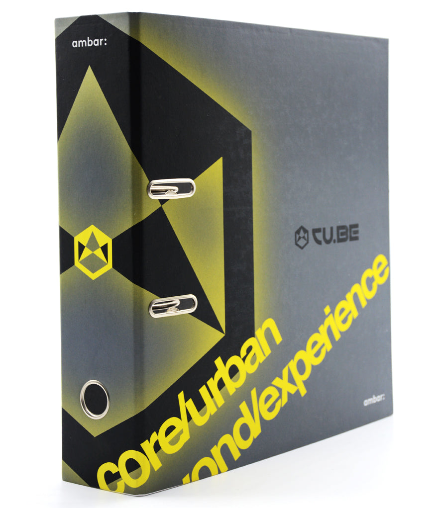 AMB CUBE 15 A4 LEVER ARCH FILE / ملف كرتوني _حلقتين "