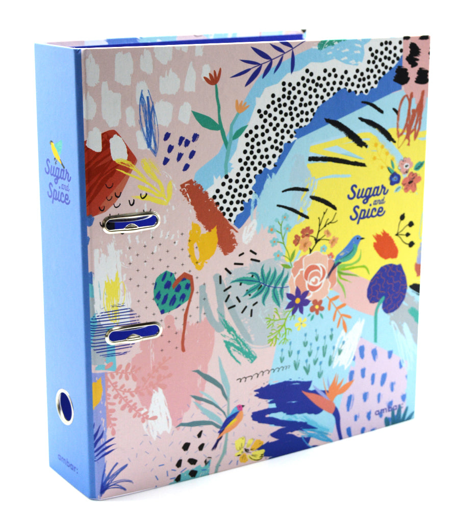 AMBAR SUGAR AND SPICE 19 LEVER ARCH FILE A4 / ملف كرتوني حلقتين _ سكر