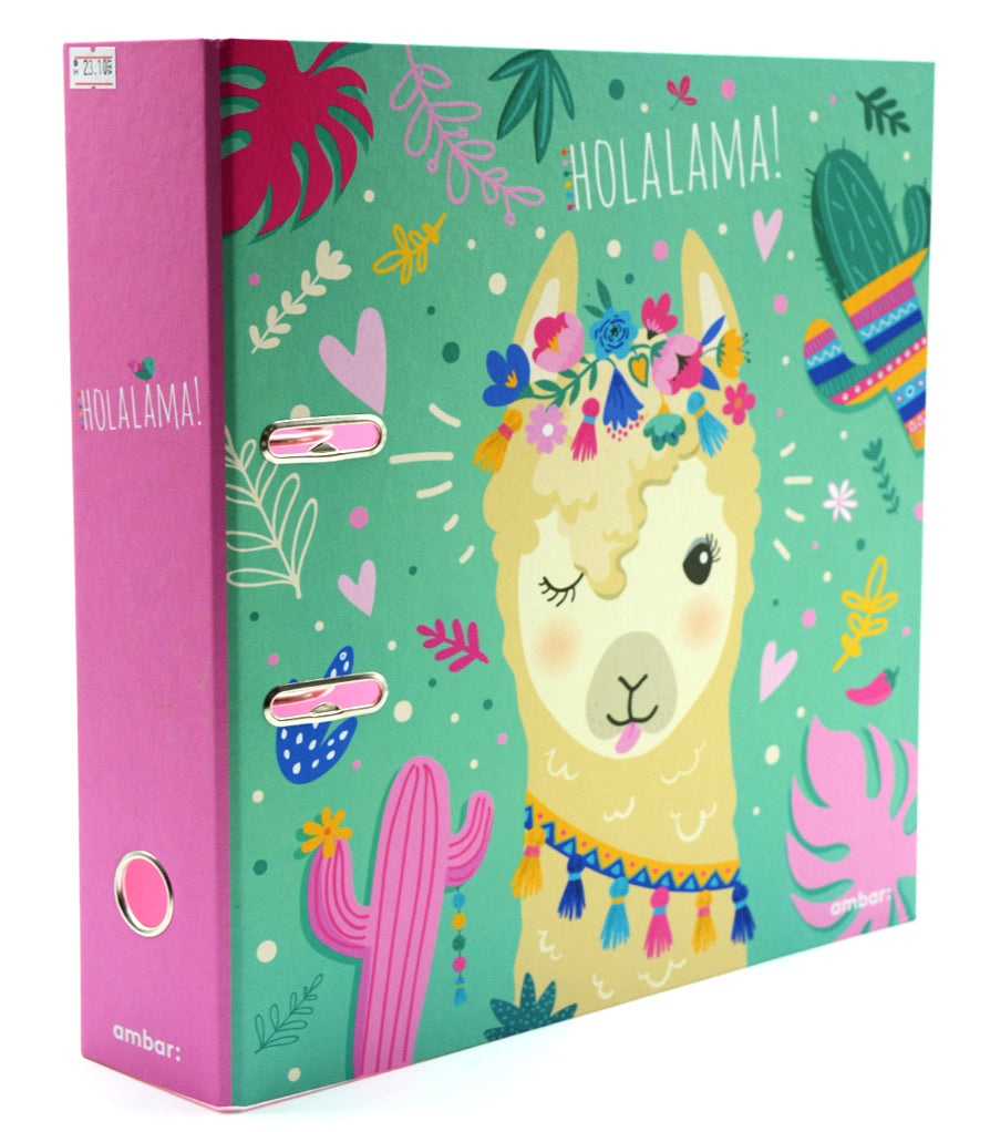 AMBAR HOLALAMA 19 LEVER ARCH FILE A4 / ملف كرتوني حقلتين_هولاما