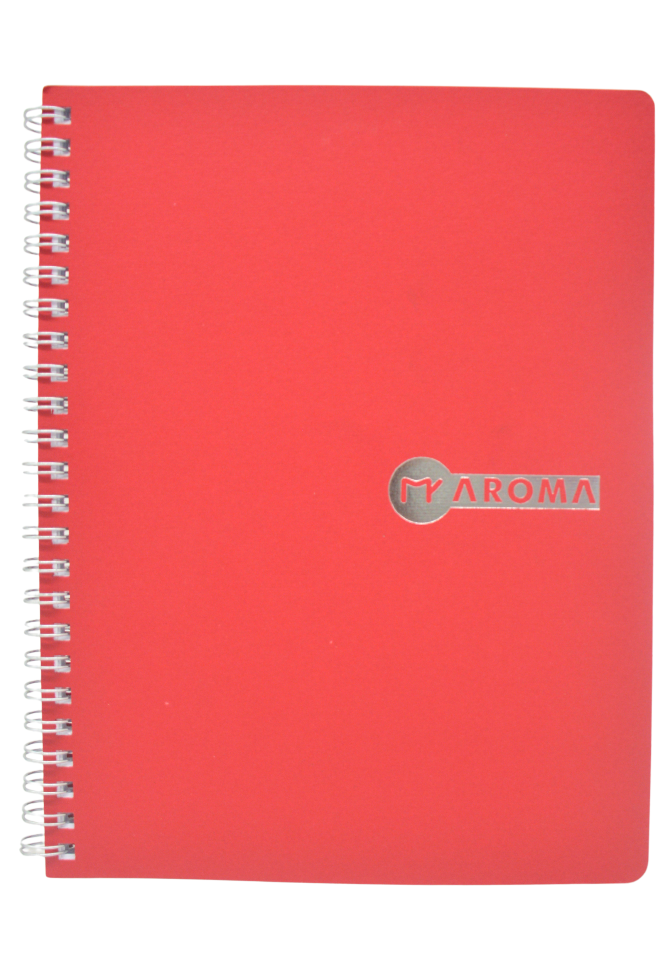 AROMA WIRE-O NOTEBOOK S/L 100SHT A5