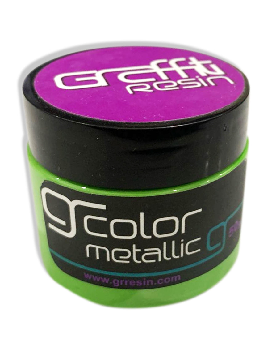 GRAFFITI RESIN COLOR 50G-METALLIC GRASS GREEN