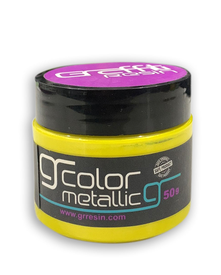 GRAFFITI RESIN COLOR 50G-METALLIC YELLOW
