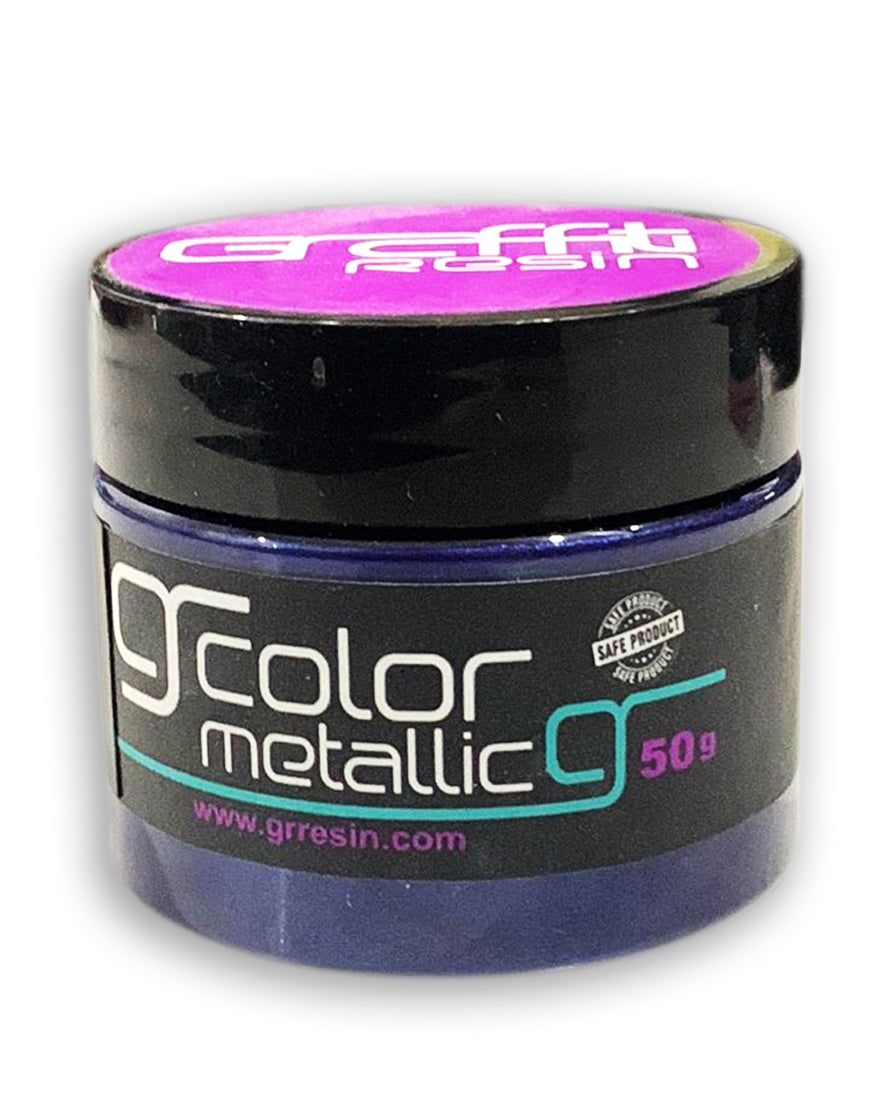 GRAFFITI RESIN COLOR 50G-METALLIC REFLECTIVE BLUE