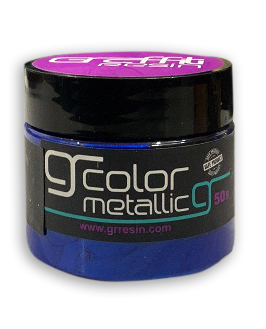 GRAFFITI RESIN COLOR 50G-METALLIC CYAN
