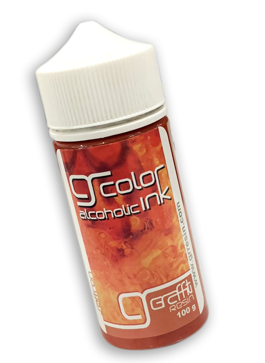 GRAFFITI RESIN COLOR ALCOHOLIC INK 100G-SAFFRON