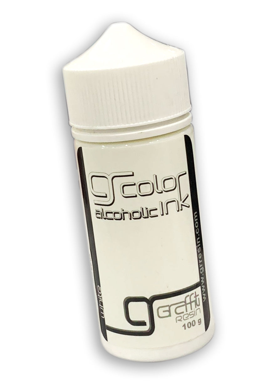 GRAFFITI RESIN COLOR ALCOHOLIC INK 100G-WHITE