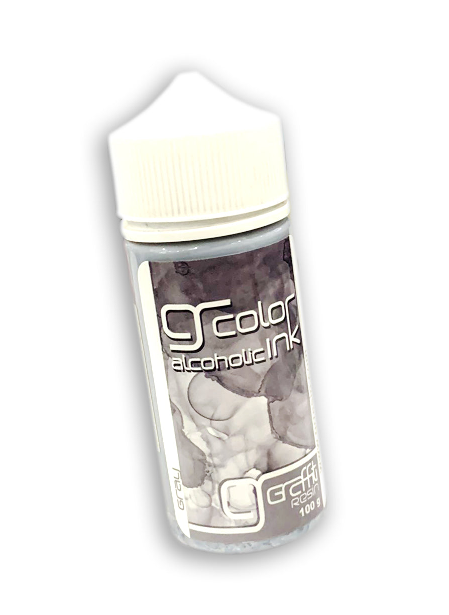 GRAFFITI RESIN COLOR ALCOHOLIC INK 100G-GRAY
