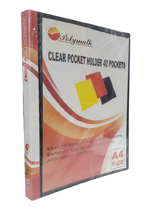POLYMATH DISPLAY BOOK 40PKT.