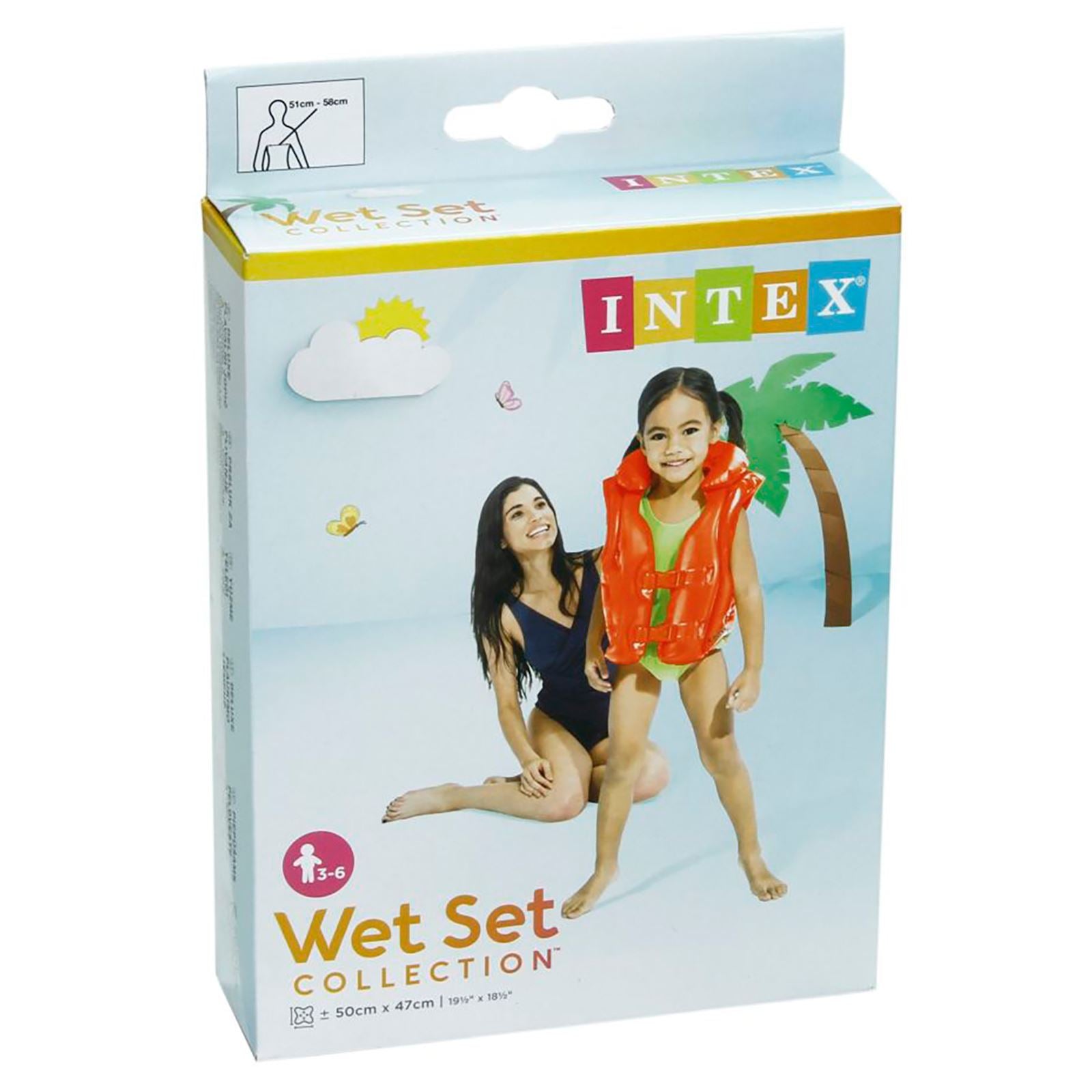 INTEX DELUXE SWIM VEST AGE 3-6