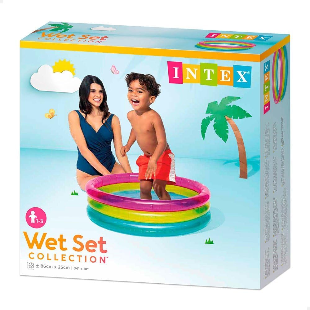 INTEX RAINBOW BABY POOL AGE 1-3