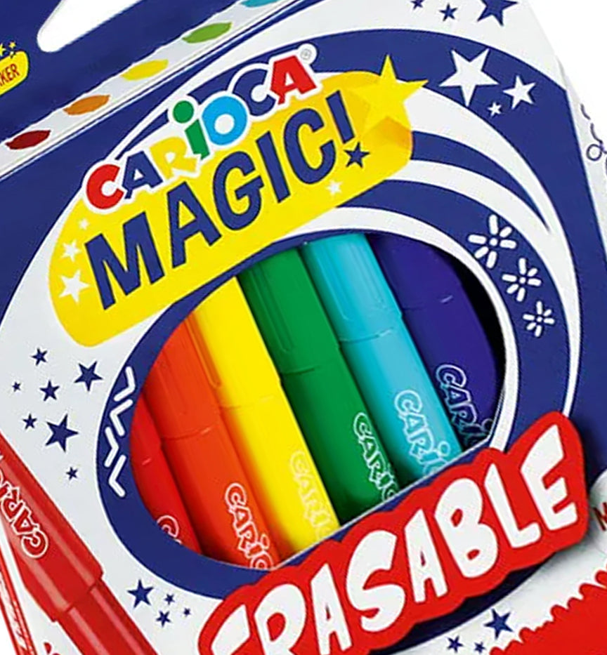 CARIOCA MAGIC ERASEABLE FELT TIP PEN 10PCS/PKT