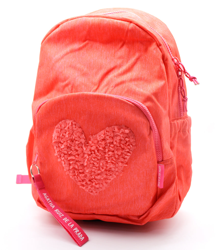 MIQUELRIUS MR BACKPACK W/2 COMPARTMENT 17"-AGATHA RUIZ DE LA PRADA RED