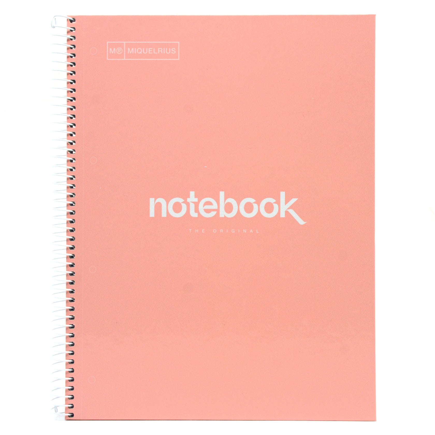 MIQUELRIUS MR- HARD COVER SPIRAL 90G 80SHT 5MM SQUARE NOTEBOOK A4-EMOTIONS PINK