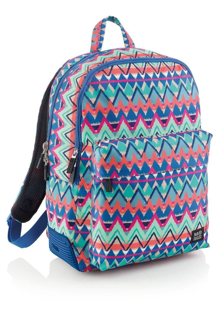 حقيبة ظهر مدرسية مقاس 16 MIQUELRIUS MR BACKPACK W/3 COMPARTMENT 16"-PRO AMERICAN TRIBAL