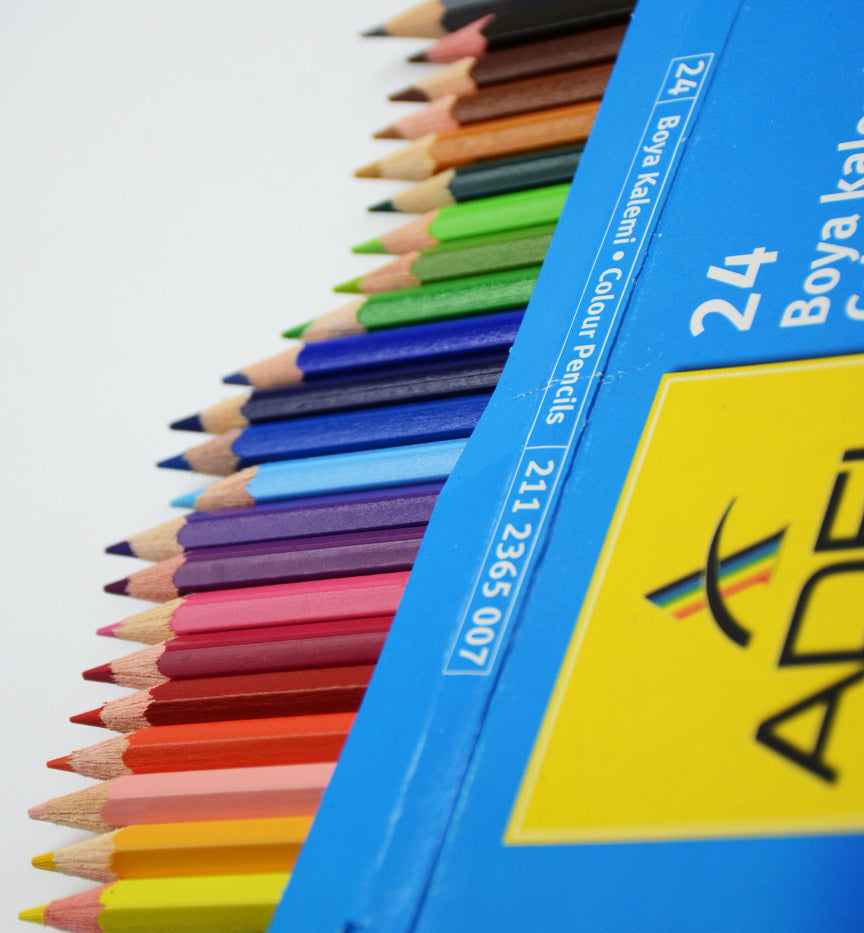 ADEL BOYA KALEMI COLOUR PENCILS 24PCS PACK