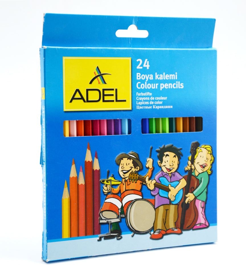ADEL BOYA KALEMI COLOUR PENCILS 24PCS PACK