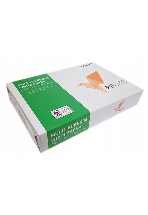 PP LITE 80GSM WHITE COPY PAPER 500SH A4