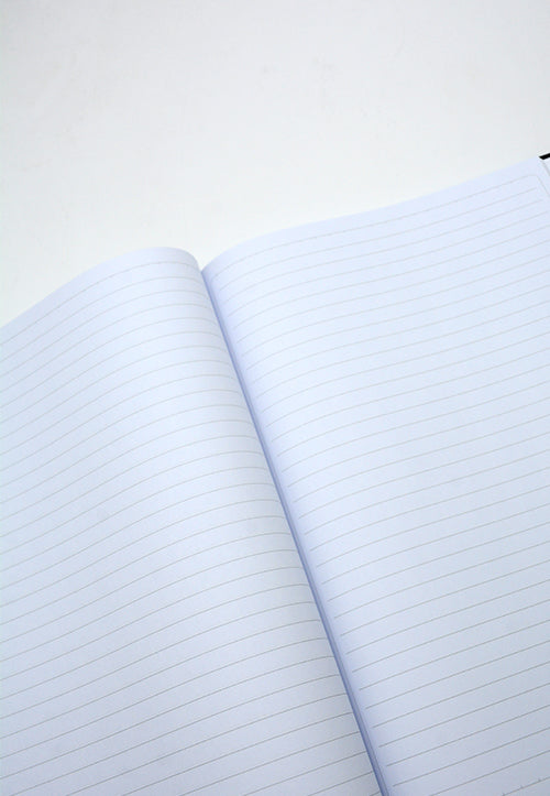 LAMBERT HARD COVER NOTEBOOK SINGLE LINE A4 200P MATT MAGENTA