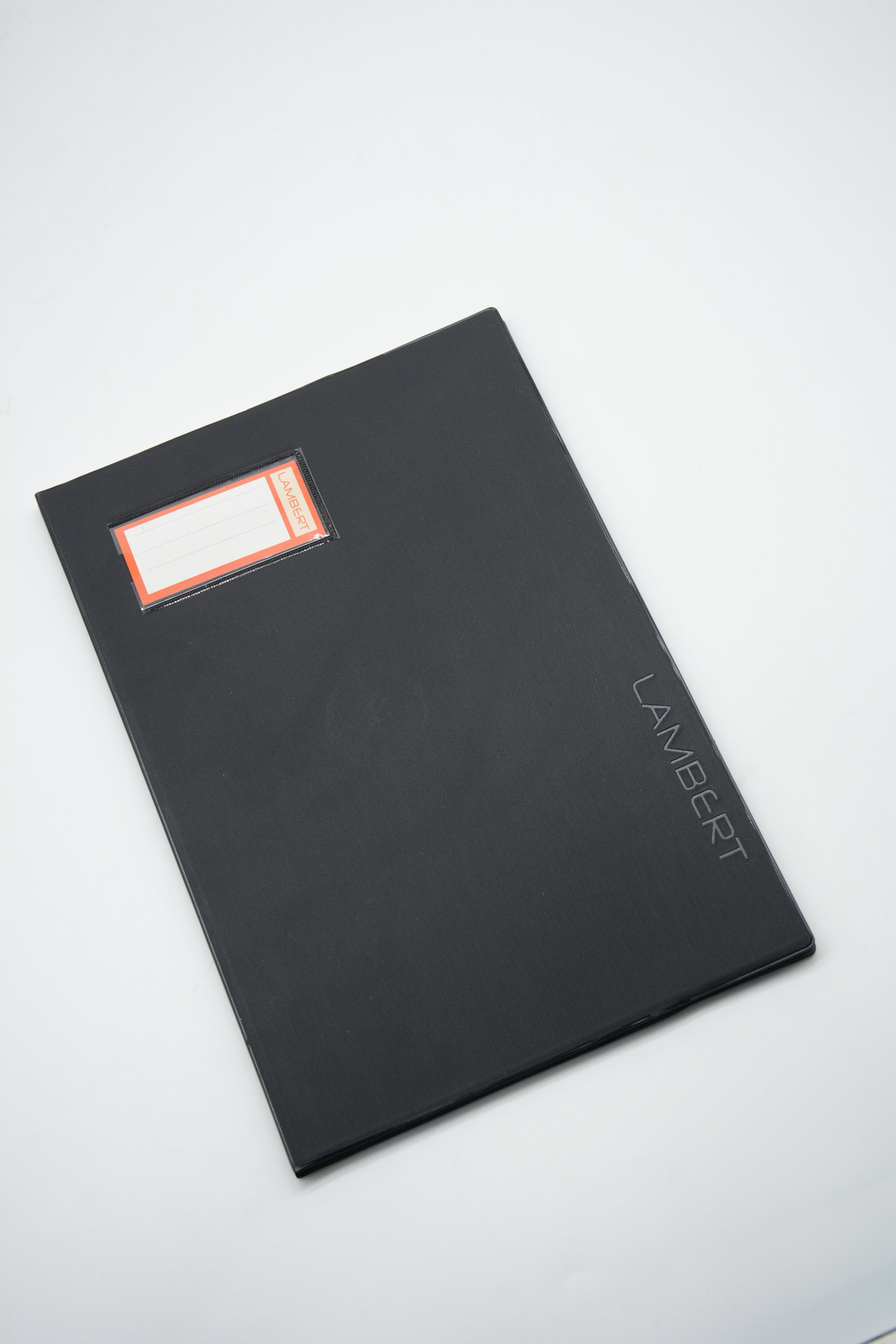 LAMBERT SOLID COLOUR PVC JACKET 100SHT 4 LINE A4 NOTE BOOK-NERRO