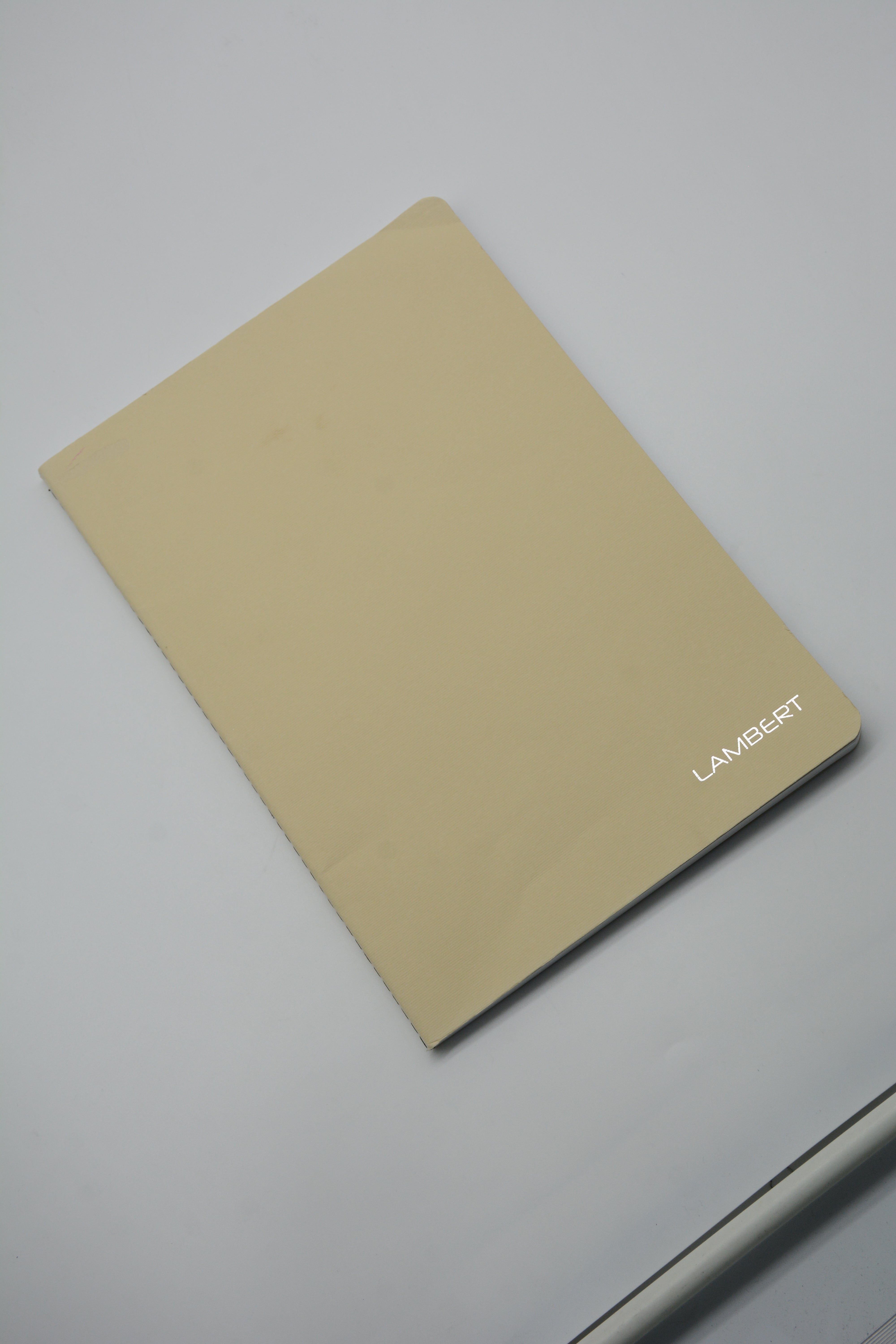 LAMBERT CARD COVER 4LINES EXERCISE BOOK 200P A4 BEIGE