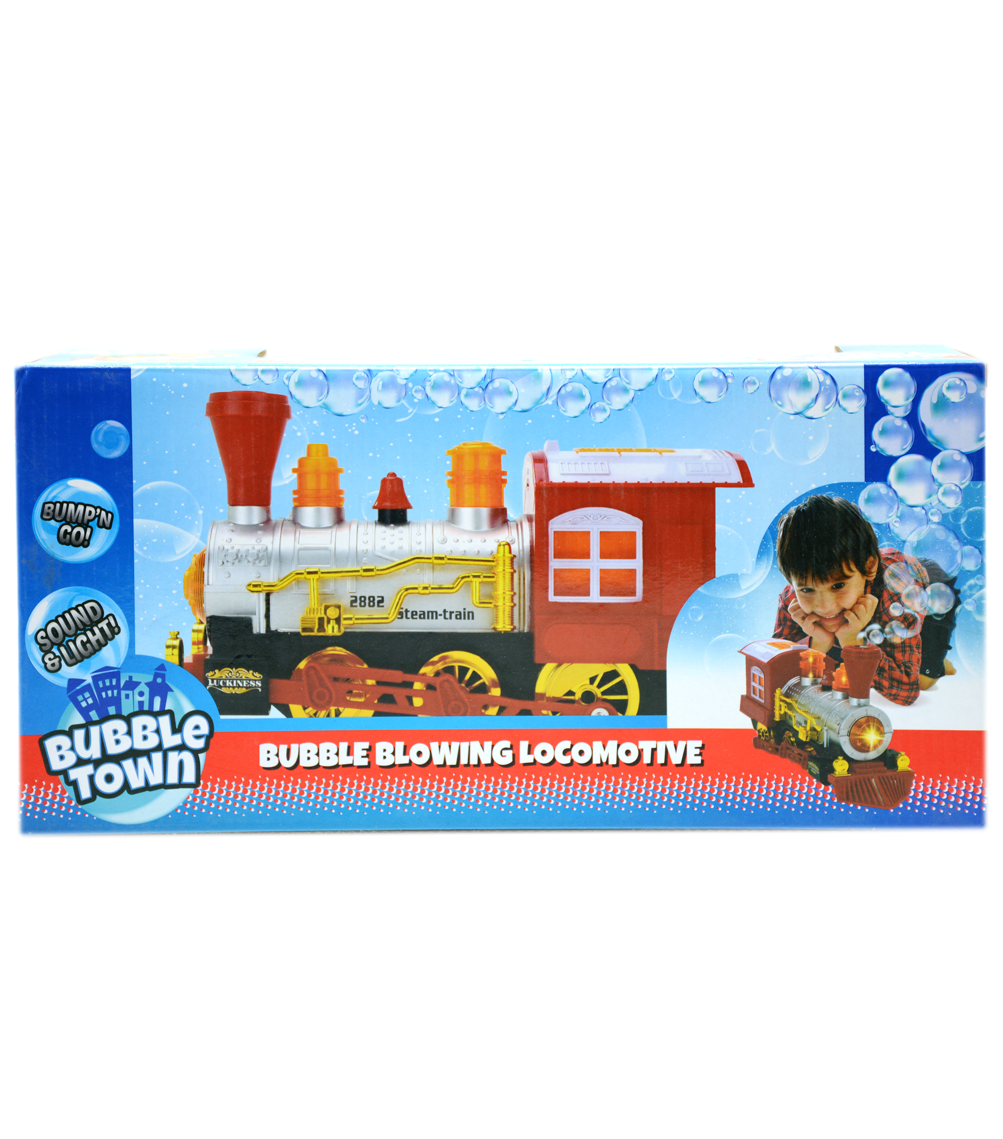 BUBBLE BLOWING LOCOMOTIVE SET