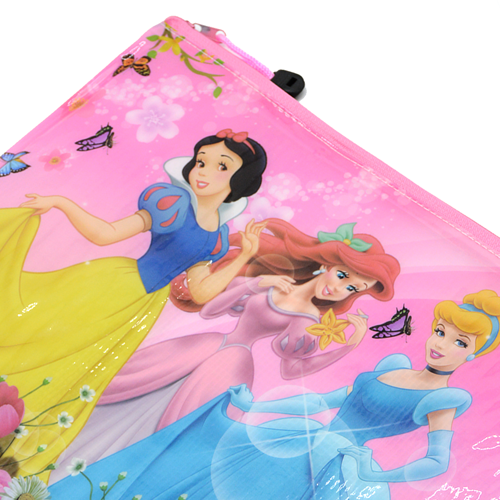 DISNEY PRINCESS/FROZEN PVC A4 ZIPPER FILE BAG