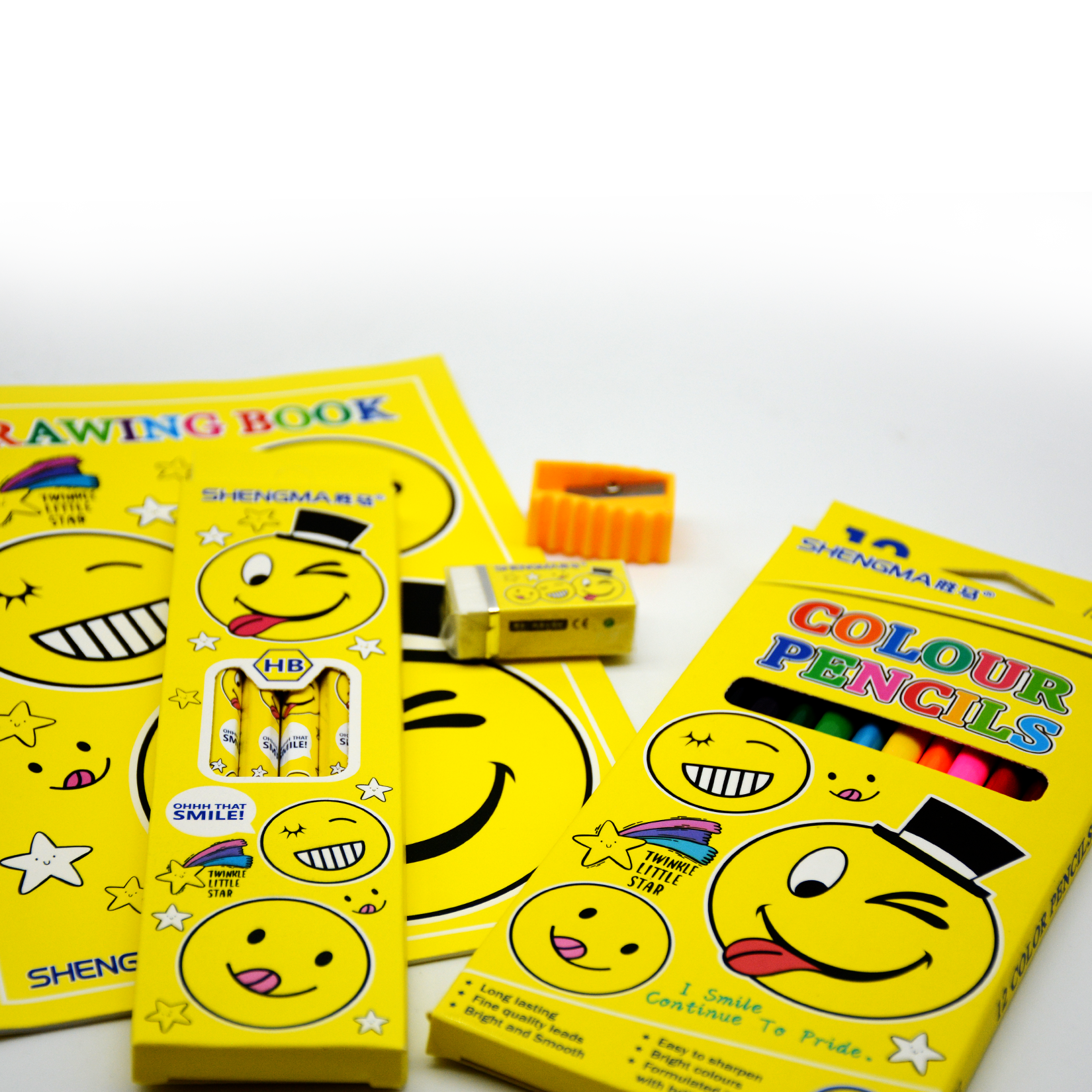 DISNEY 6IN1 STATIONERY SET ASSTD