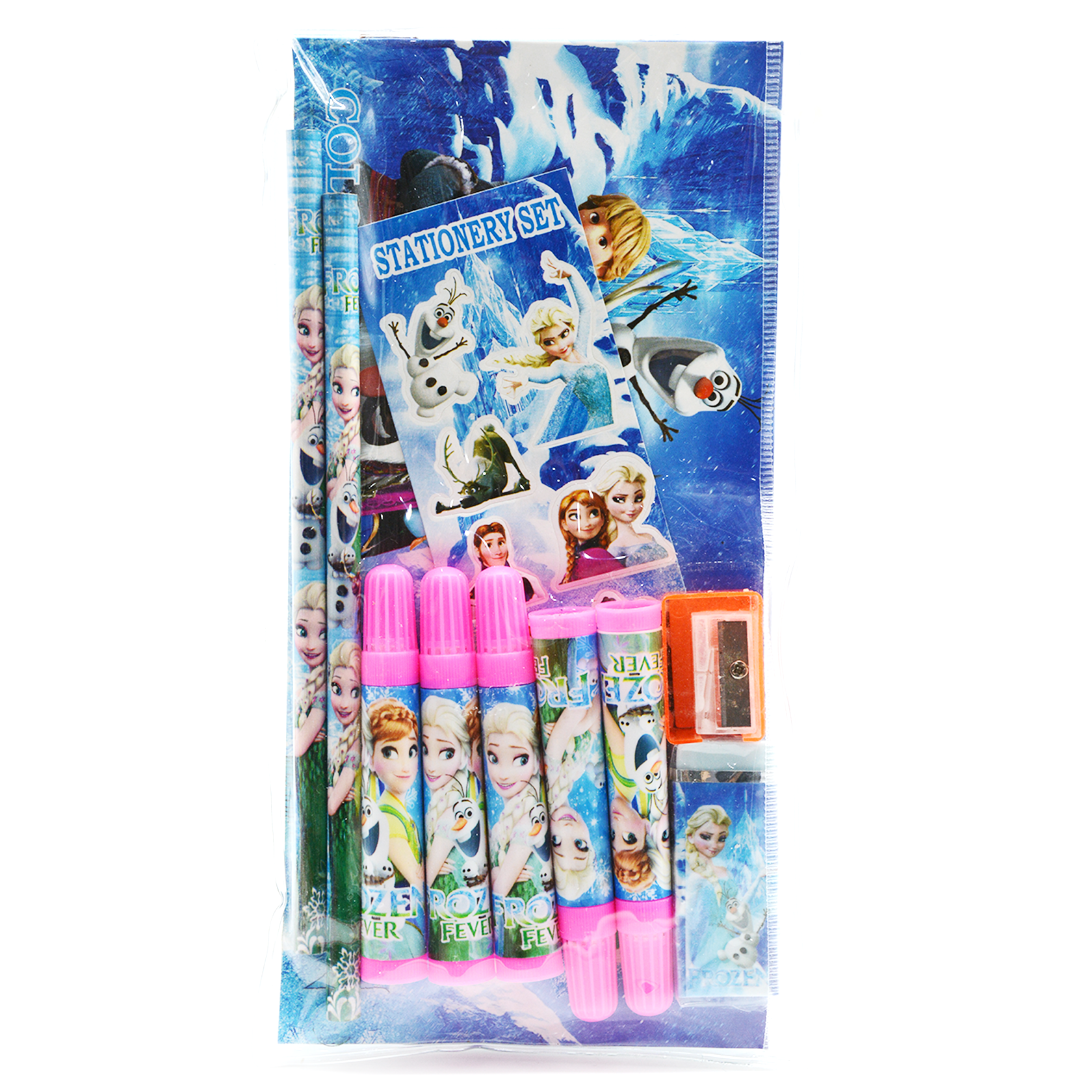DISNEY 11 IN1 STATIONERY SET IN PVC BAG