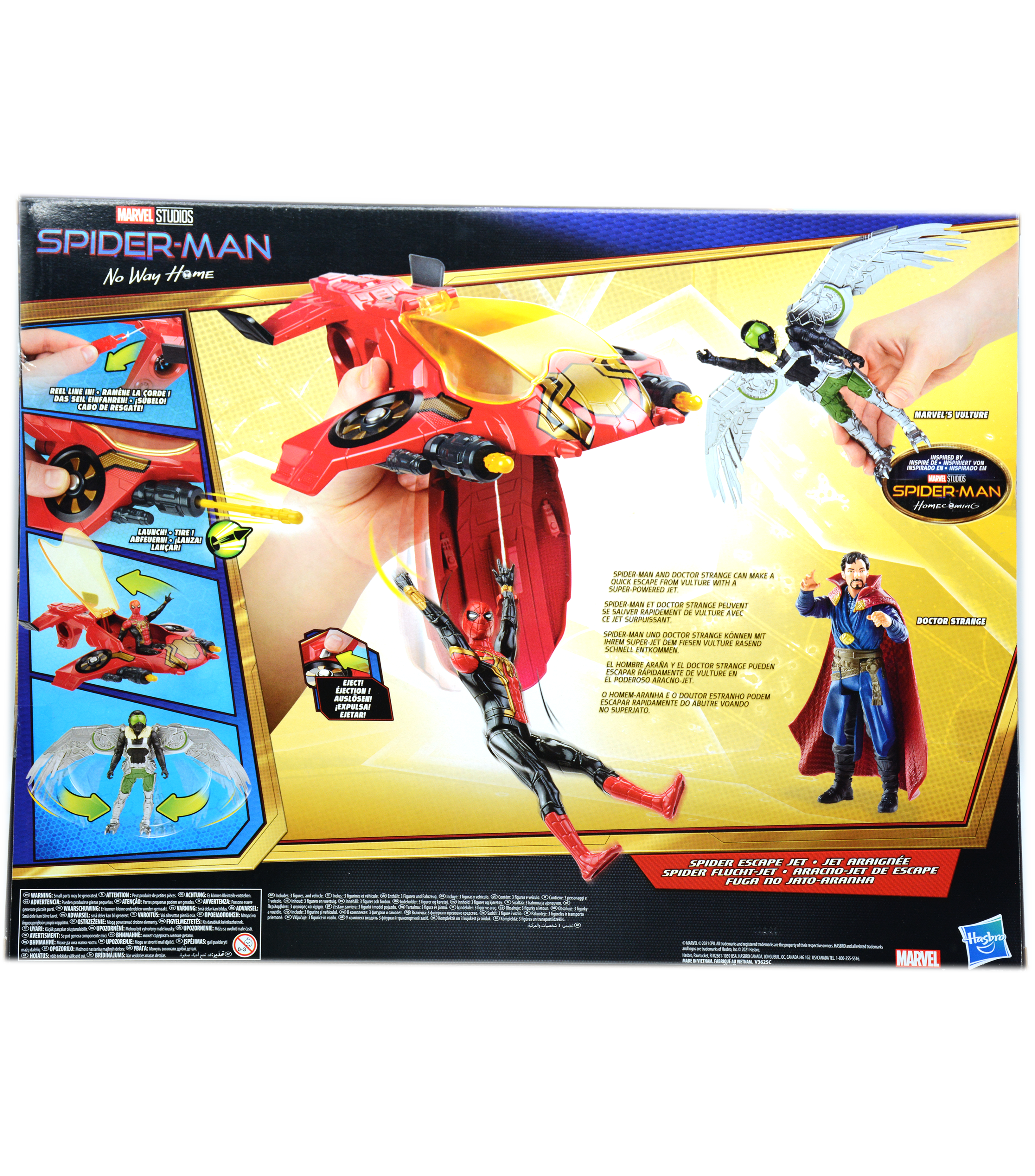 SPIDERMAN ESCAPE JET/VEHICLE +FIGURE