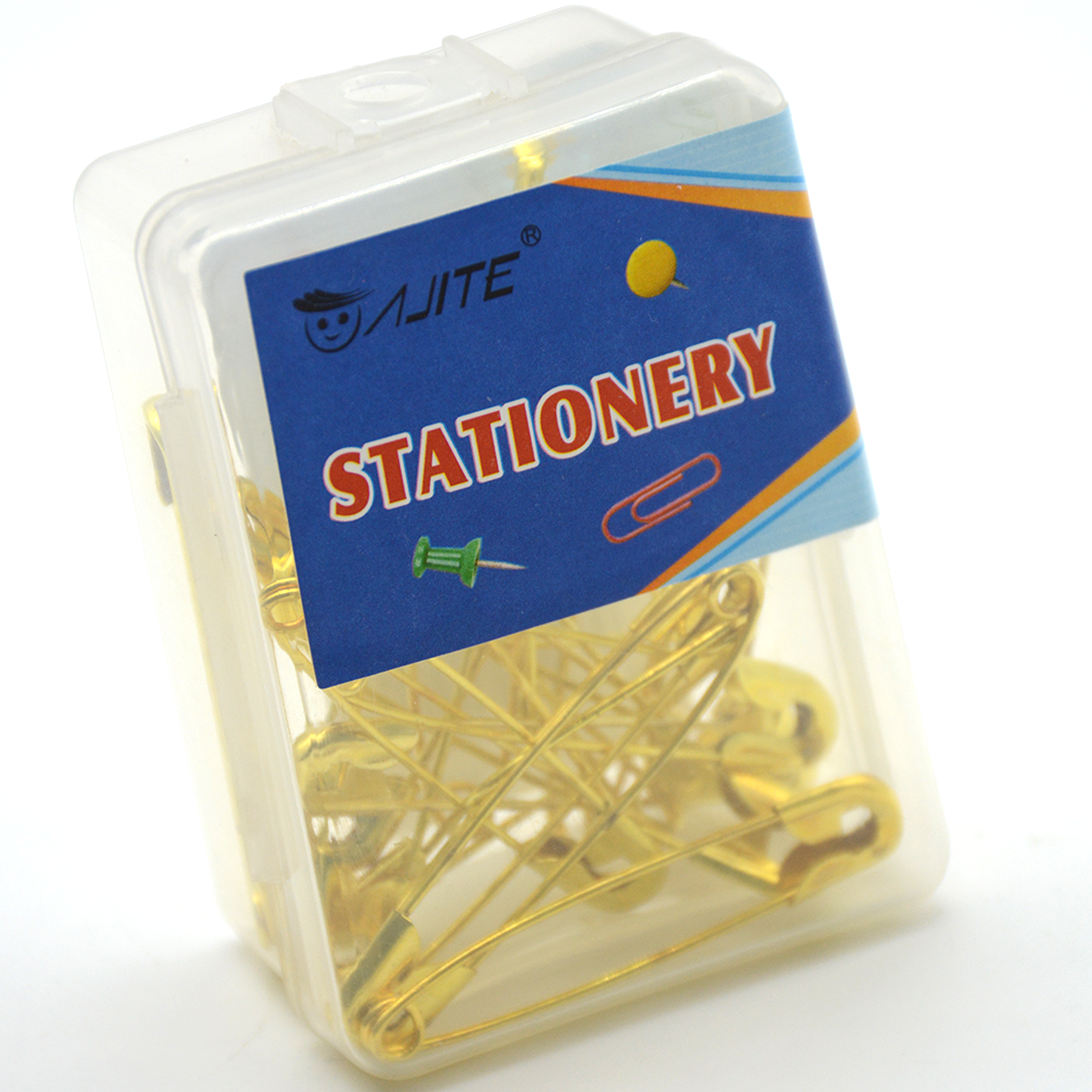 مشابك اوراق معدنية - ذهبي