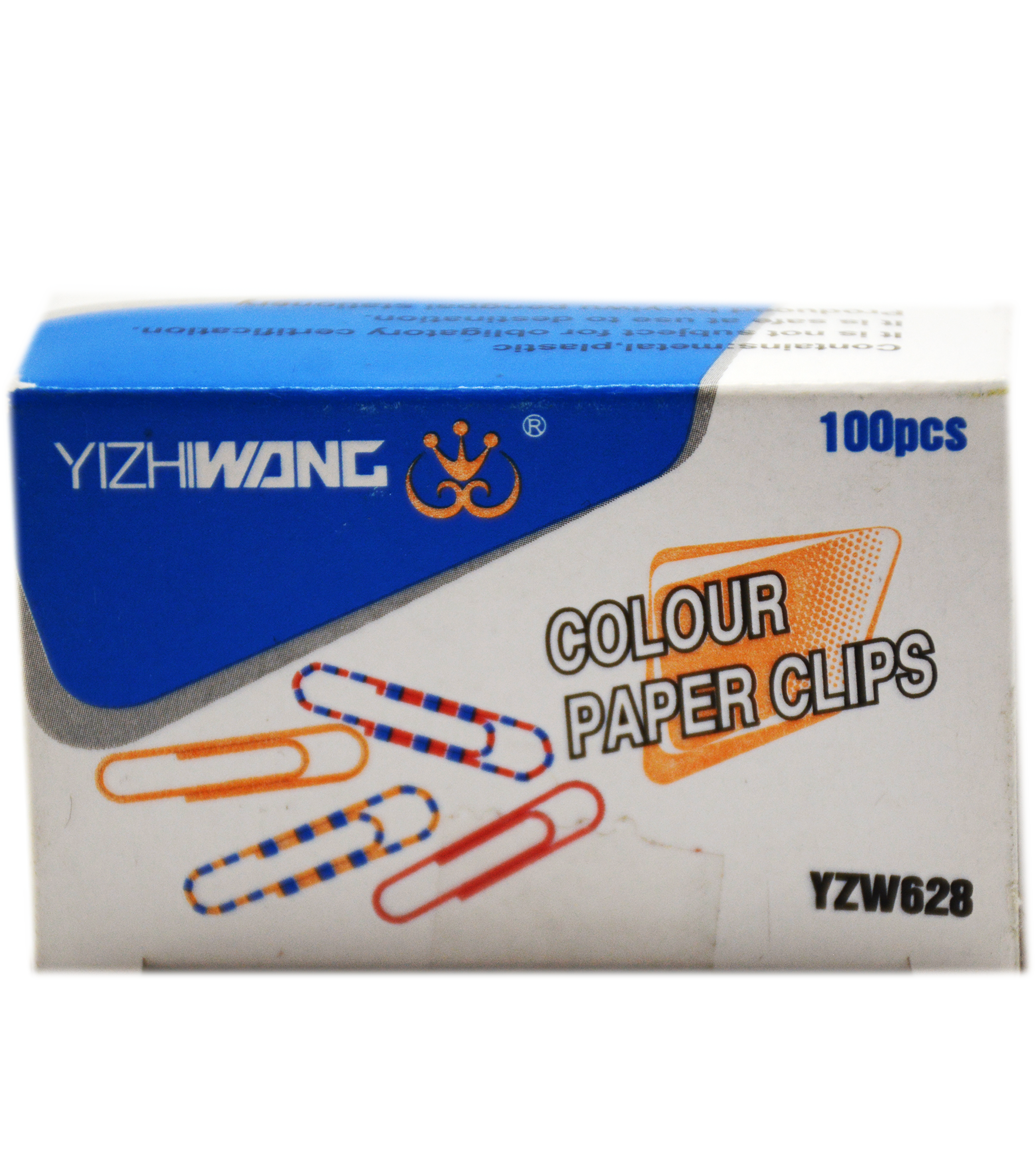 YIZHIWANG COLOUR PAPER CLIPS 100PCS 28MM