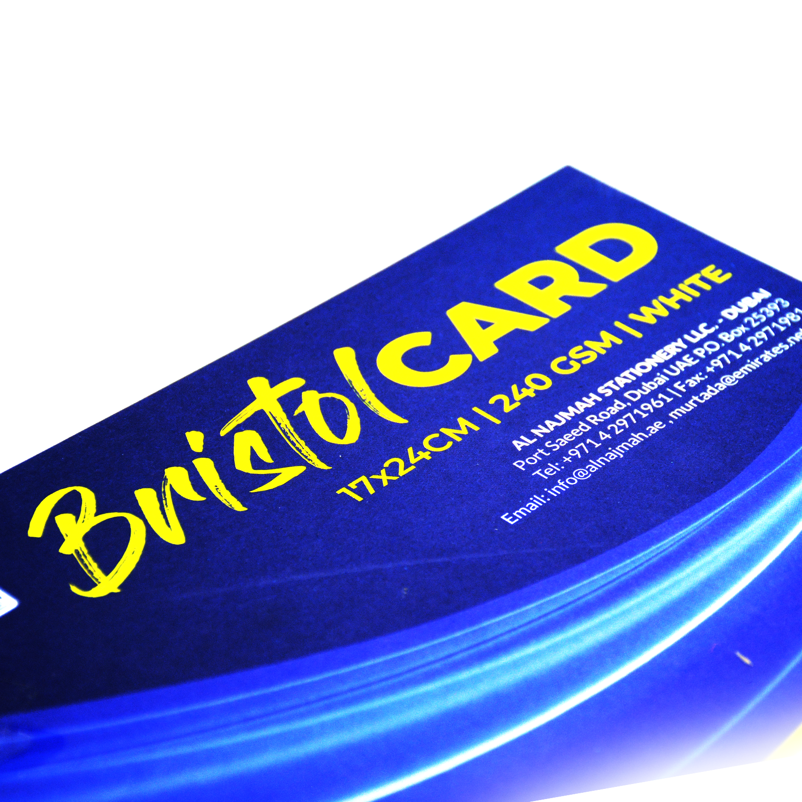 ALISUN BRISTOL CARD WHITE 17x24cm 240GSM 50SHT