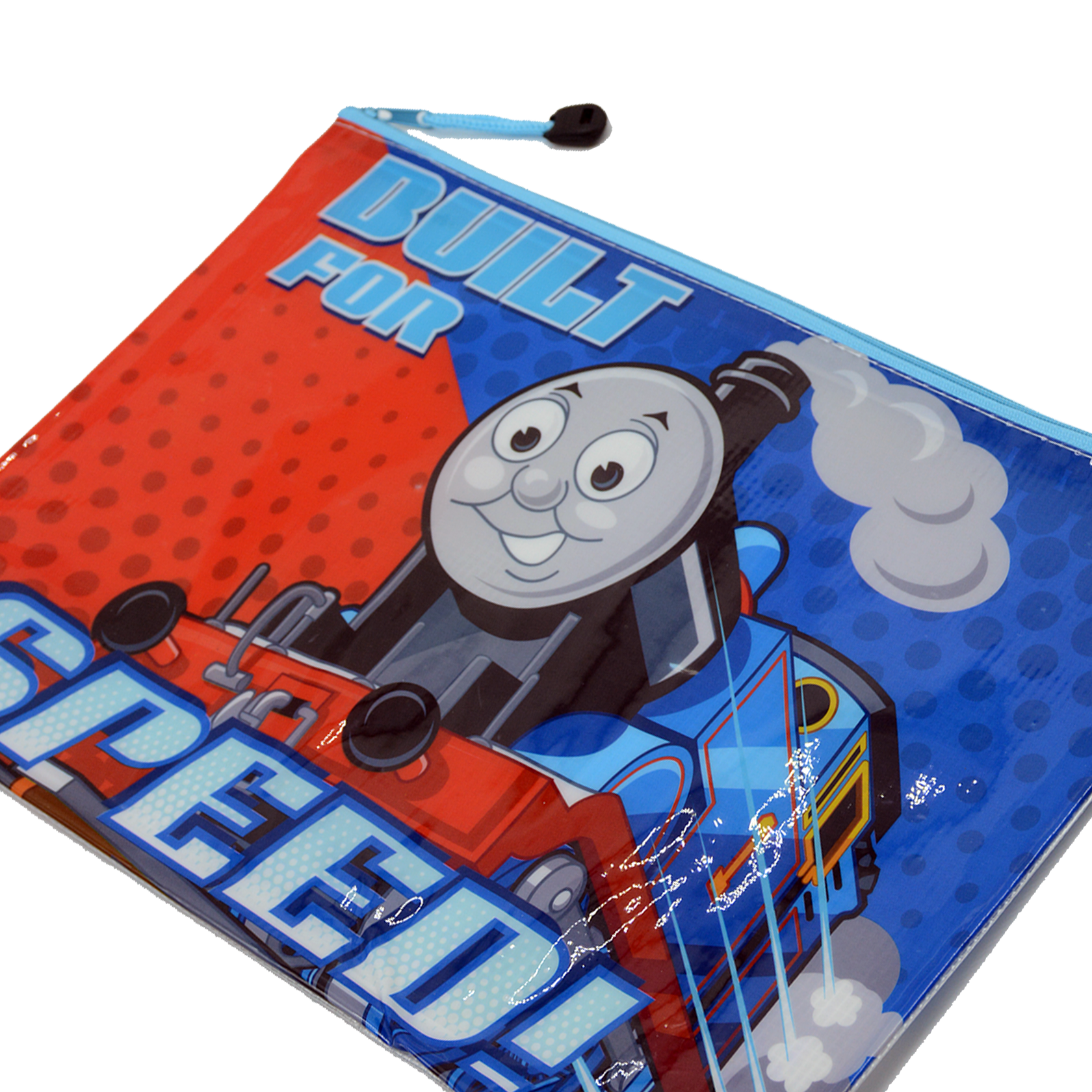 THOMAS PVC A4 ZIPPER FILE BAG