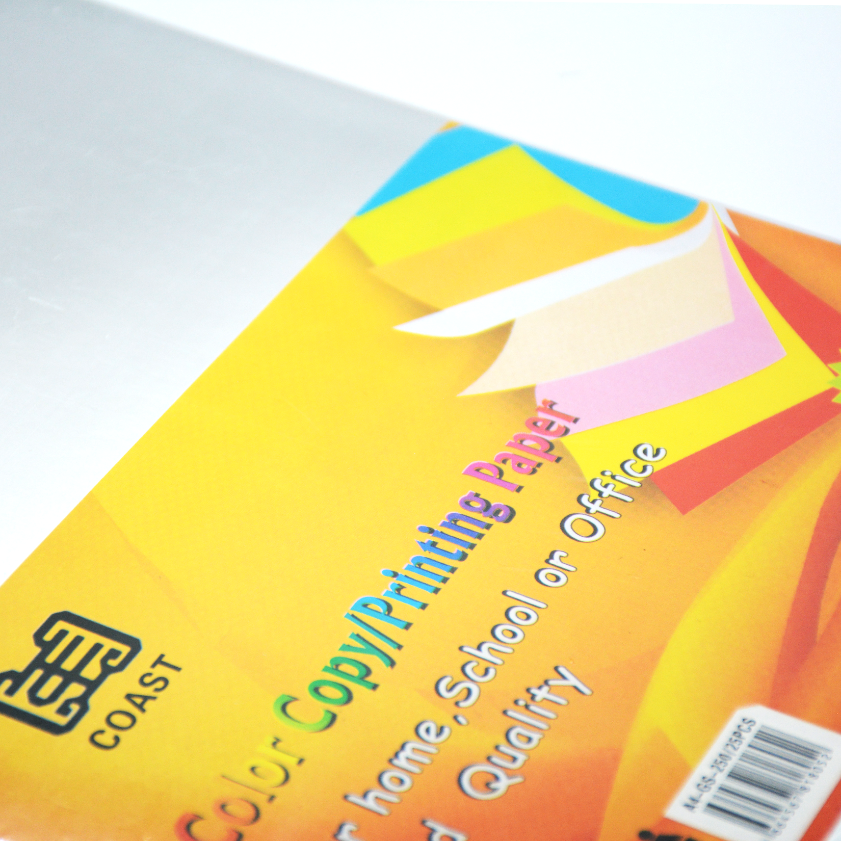 COAST COLOR PAPER A4 250G 25PCS/PKT-SILVER
