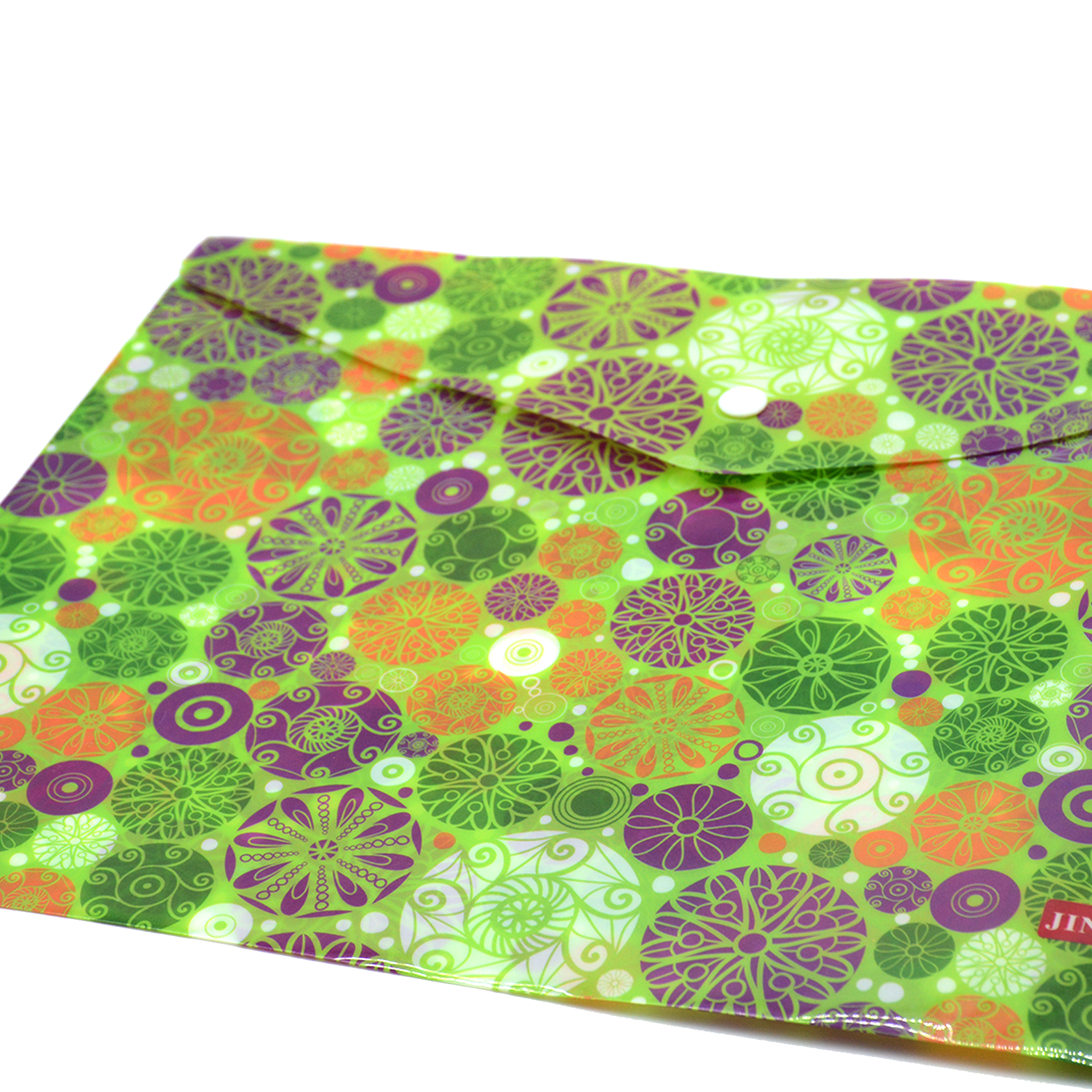 ملف زر_ بلاستيكي* - مزخرف