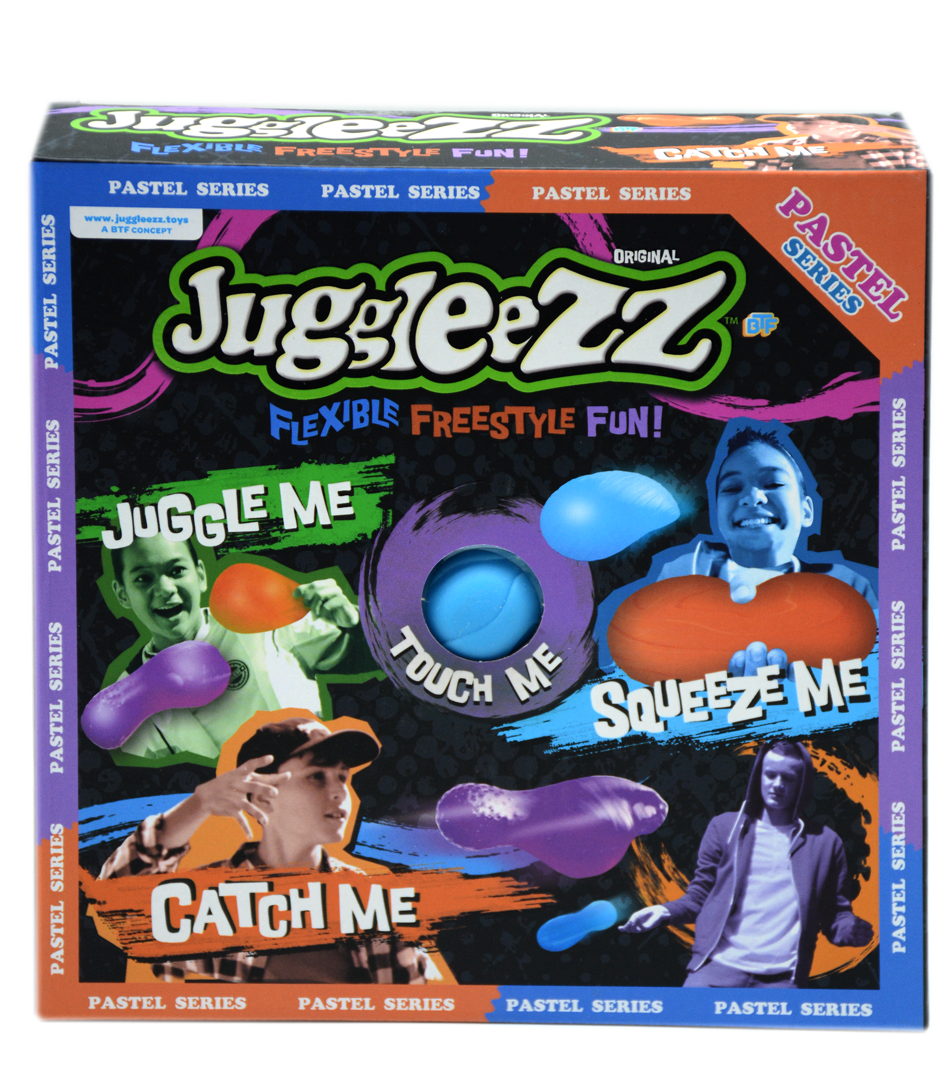 JUGGLEEZZ PASTEL COLOURS SERIES 603226