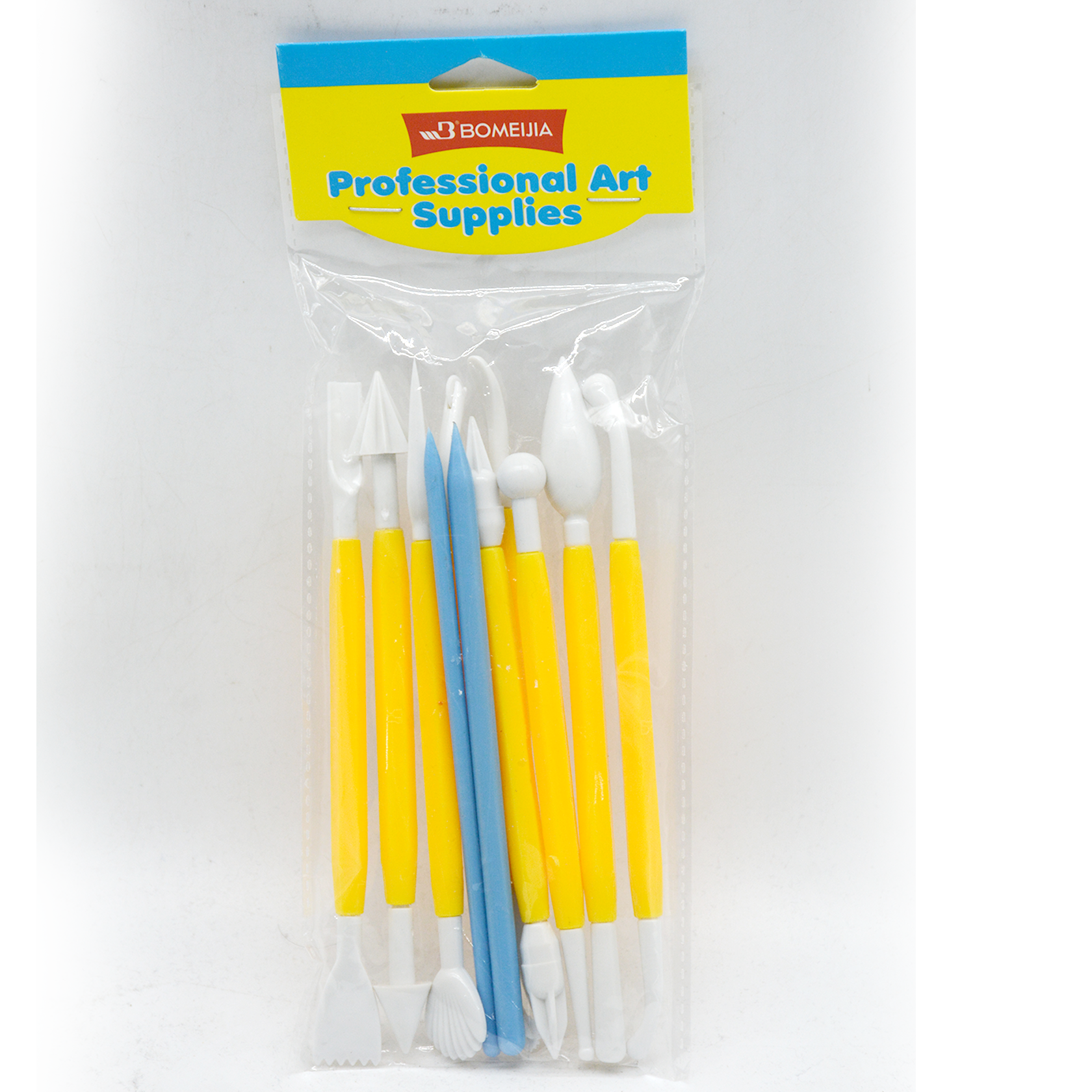 BOMEGA CRAFT PLASTIC ART TOOLS 11PCS PKT