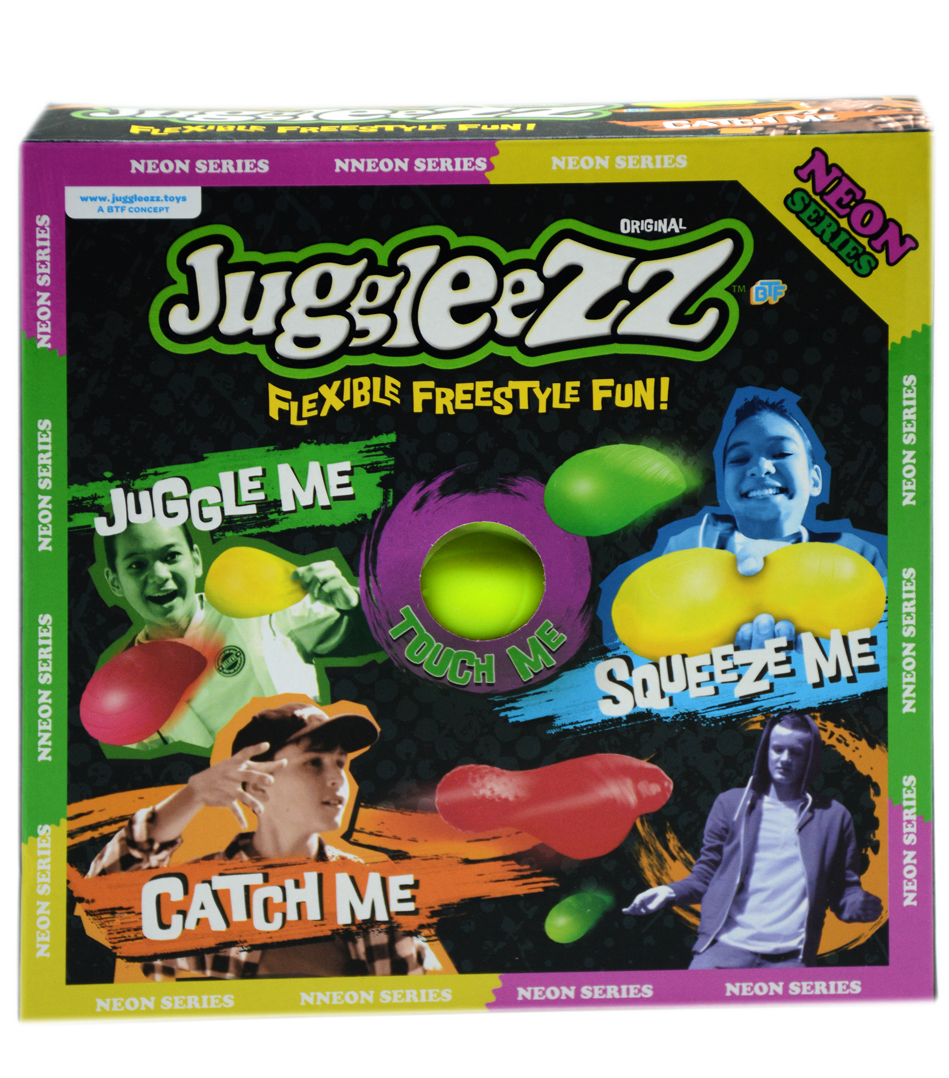 JUGGLEEZZ NEON COLOUR SERIES SET