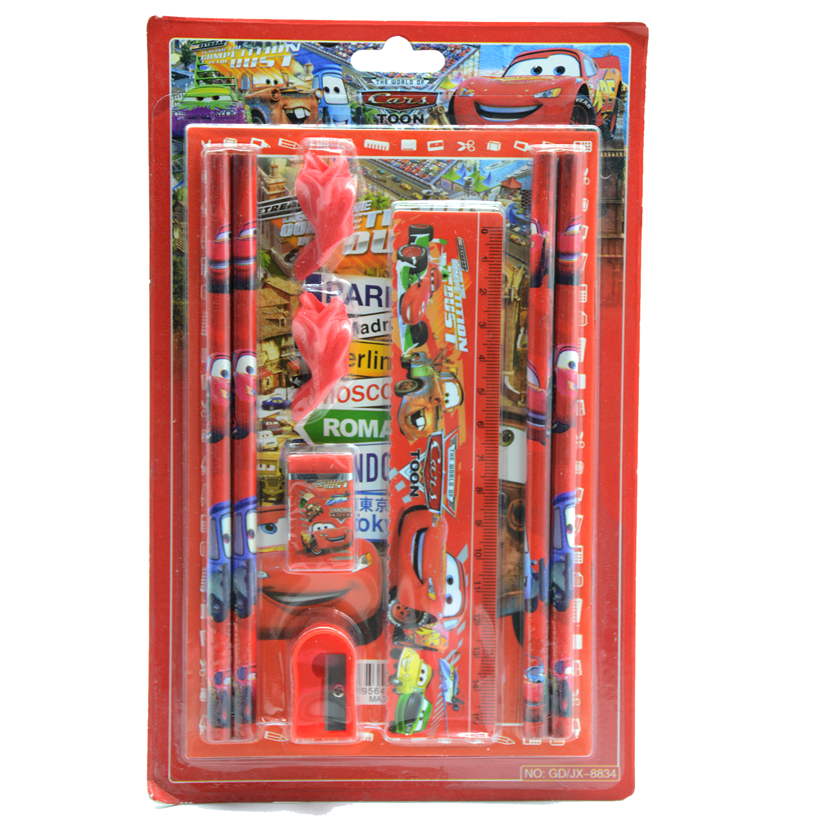 SHENGMA STATIONERY SET 10PCS/PKT ASSTD