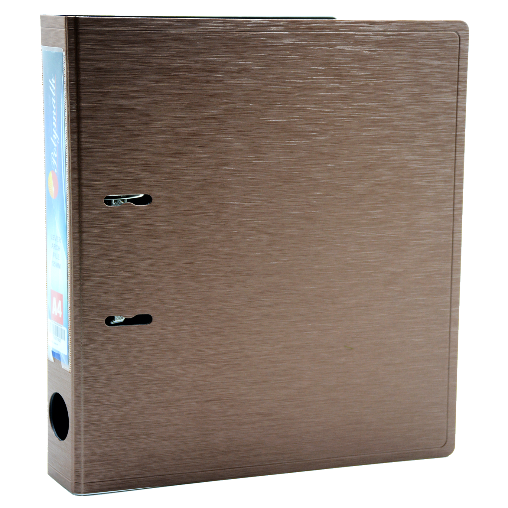 ملف بلاستيكي _ 2 حلقة - برونزي