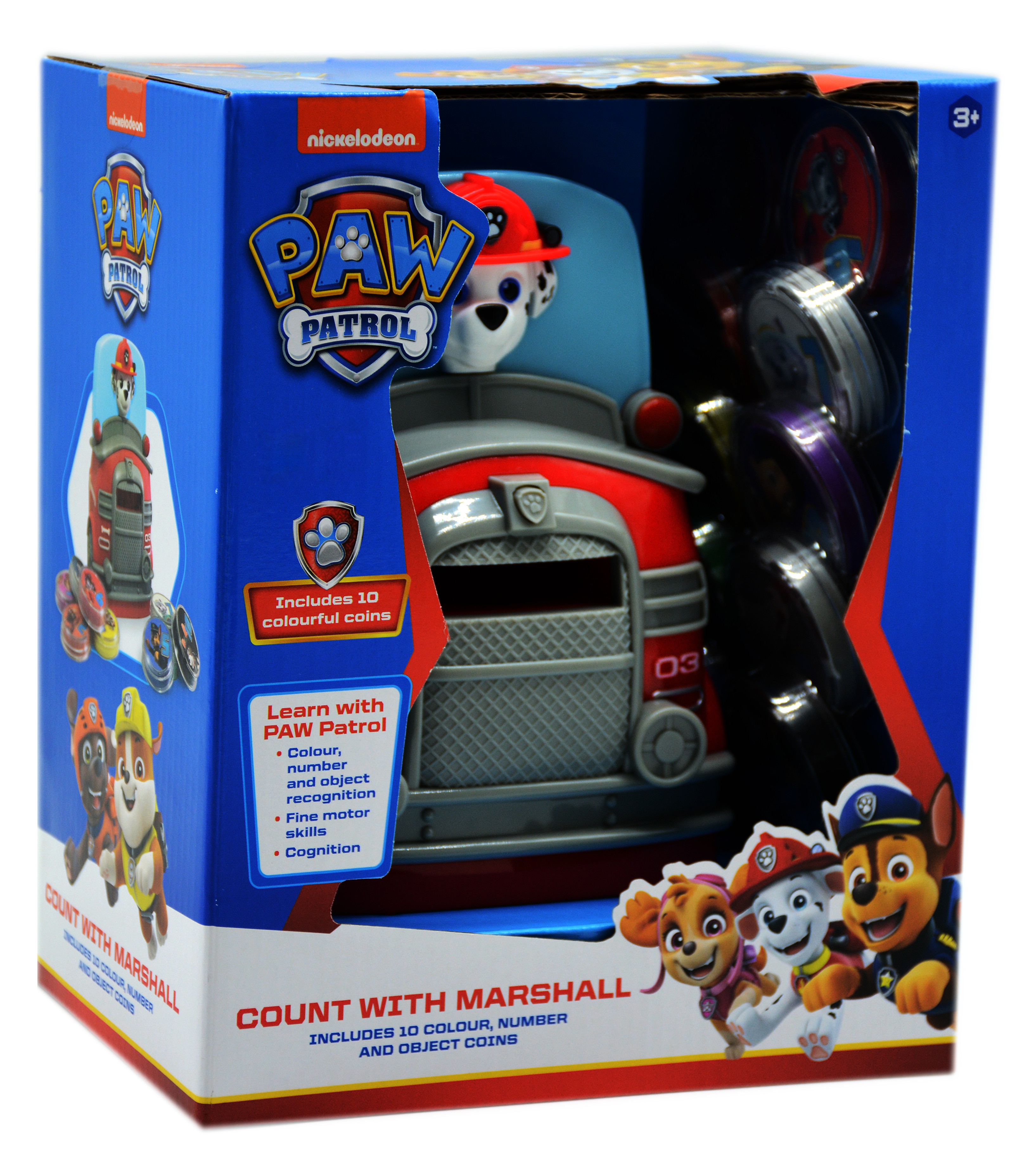PAW PATROL COUNT WITH MARSHALL SET