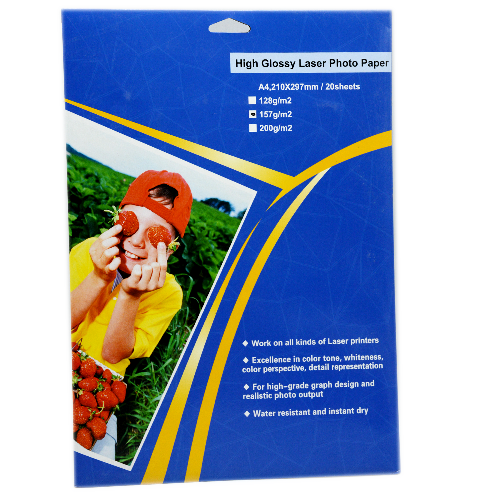 COLORWAY DOUBLE SIDE HIGH GLOSSY LASER PHOTO PAPER 157G 20SHEETS