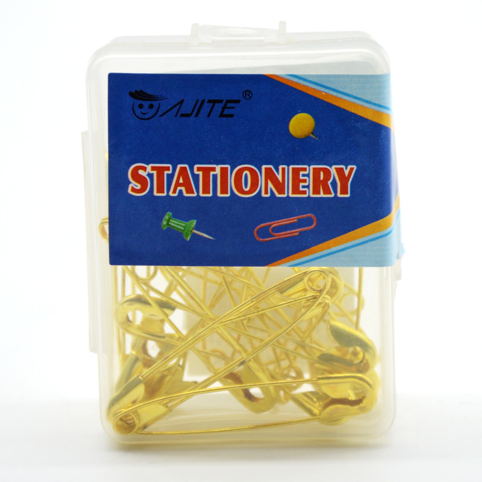 مشابك اوراق معدنية - ذهبي