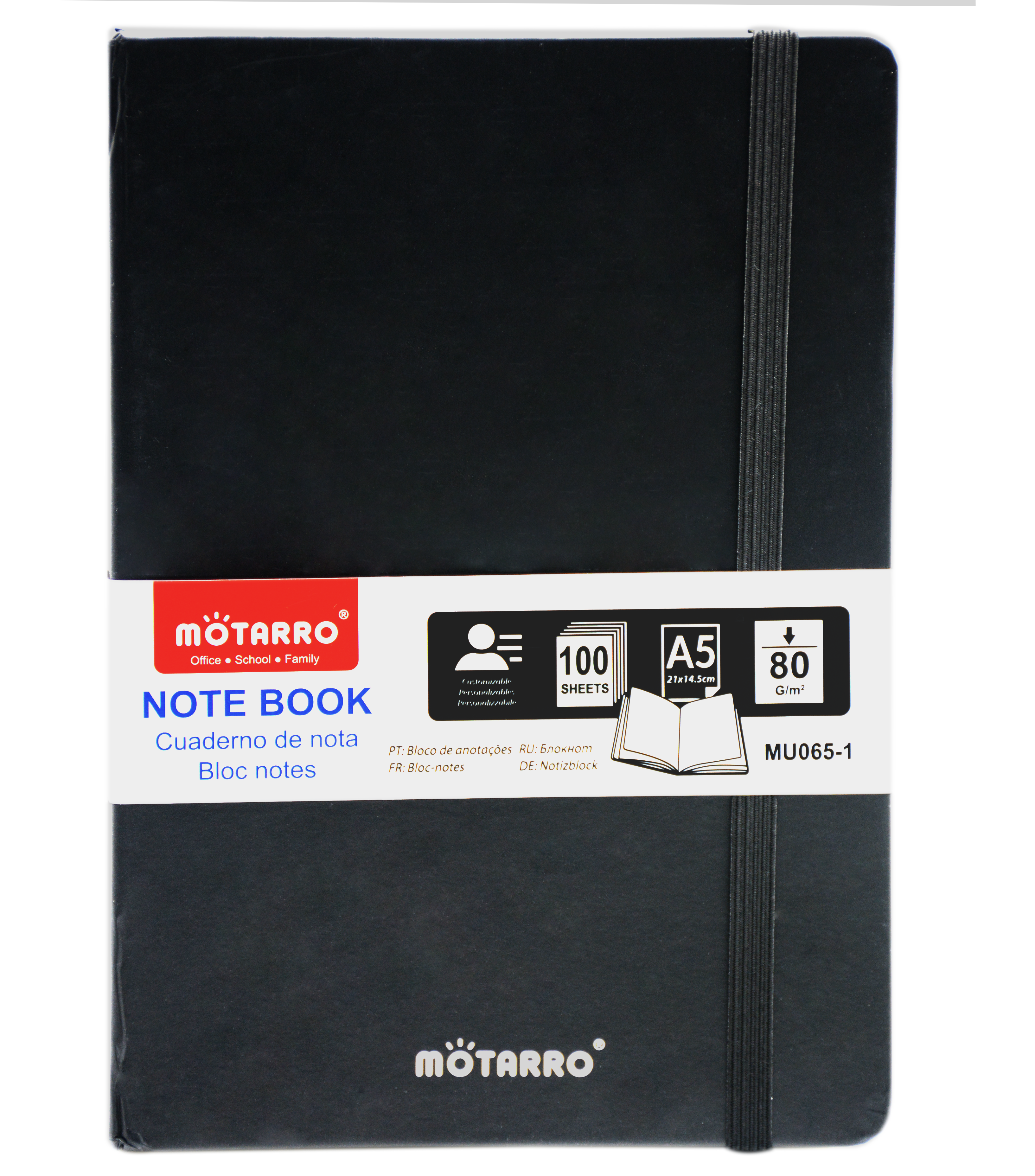 MOTARRO NOTEBOOK 100SHT A5 80GSM MU065-1