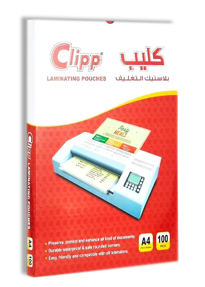 CLIPP LAMINATING POUCH FILM 100SH A3